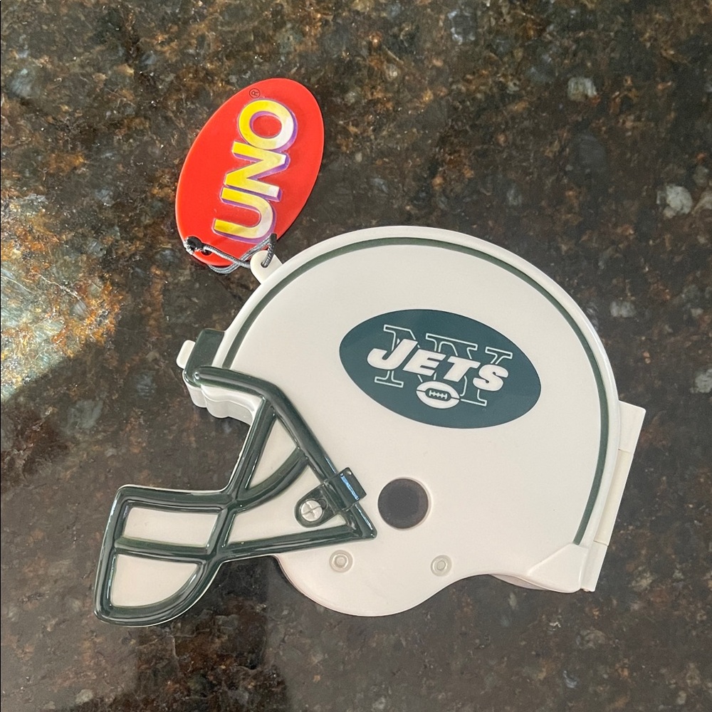 Jets Helmet UNO Card Holder
